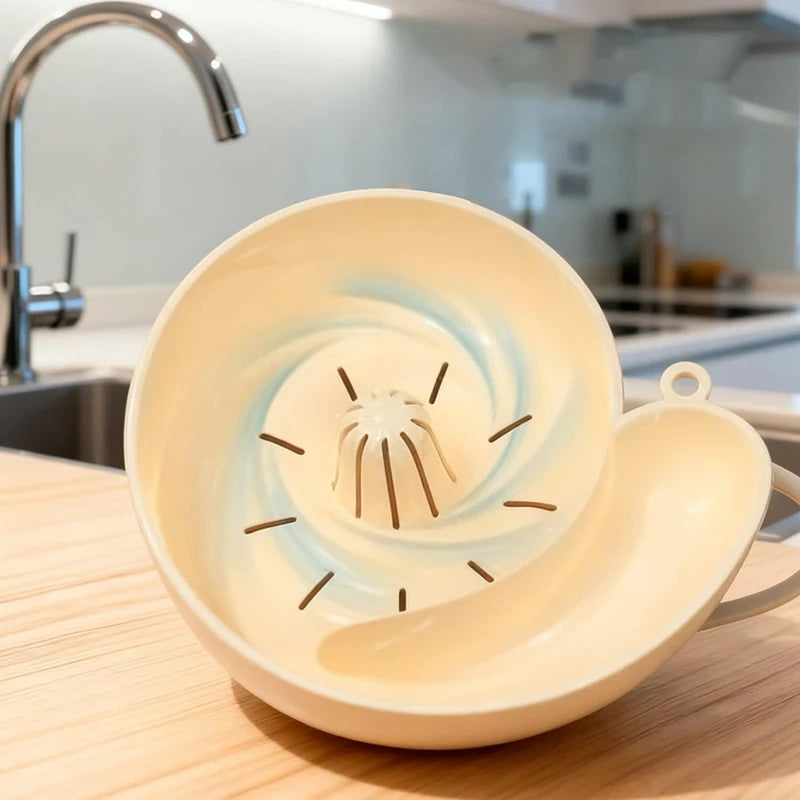 Spin Shape Automatic Vegetable Washing Household Fruit Drain Basket Reusable Kitchen Cleaning Filter Basket Tool Remove Stain