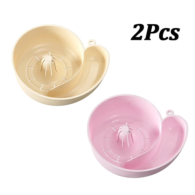 Spin Shape Automatic Vegetable Washing Household Fruit Drain Basket Reusable Kitchen Cleaning Filter Basket Tool Remove Stain