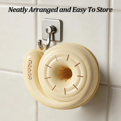 Spin Shape Automatic Vegetable Washing Household Fruit Drain Basket Reusable Kitchen Cleaning Filter Basket Tool Remove Stain